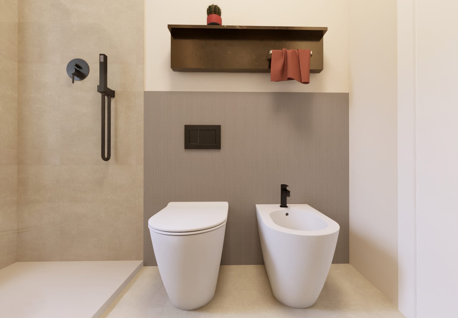 Rosselli — bagno padronale